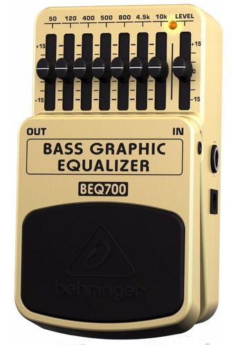 Behringer Beq-700 Pedal Bass Graphic Equalizer Bajo 