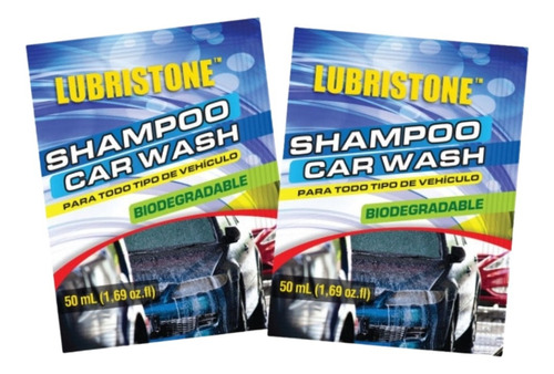 Shampoo Car Wash Lubristone Sachet 2 Unidades