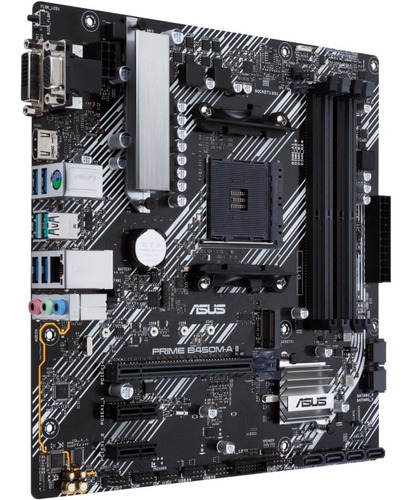Motherboard Asus Prime B450m-a Ii Am4 Ddr4 Hdmi M.2 Usb 3.2 Color Negro