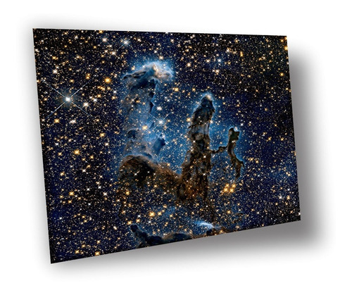 Lienzo Canvas Arte Nasa Hubble Pilares Creación Nébula 80x85