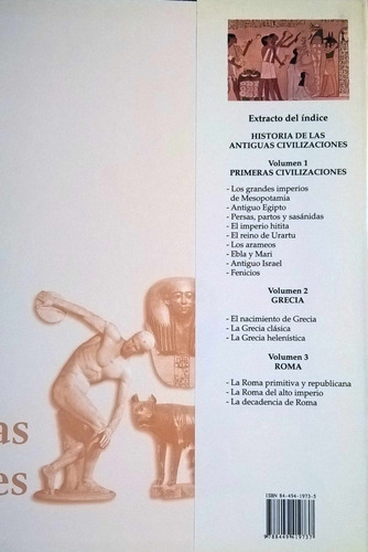 Historia De Las Antiguas Civilizaciones - Oceano (3 Tomos)