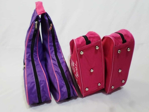 Imagen 2 de 6 de Bolso De Patin Artistico Alforja Estampado / Sublimado