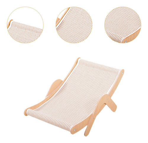 Cats Cubiertos Scratcher Lounge Reclination Para Tamaño S