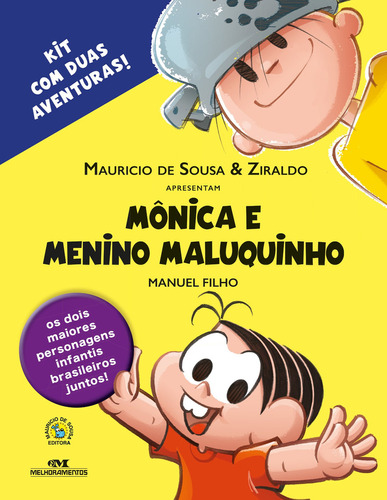 Mônica E Menino Maluquinho, De Manuel Filho. Editora Melhoramentos Em Português