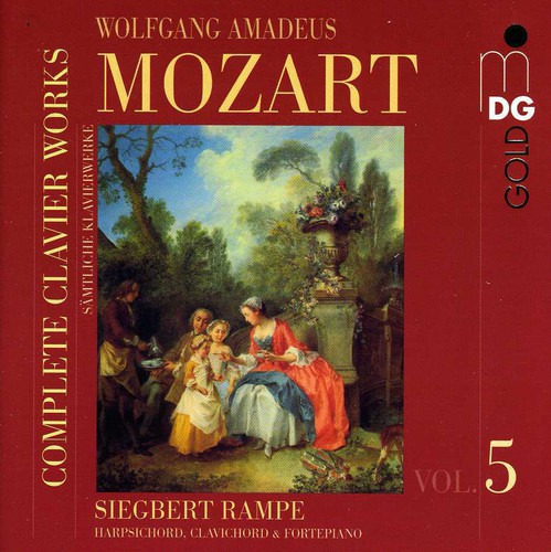 Cd Completo De Obras Para Teclado Mozart/rampe