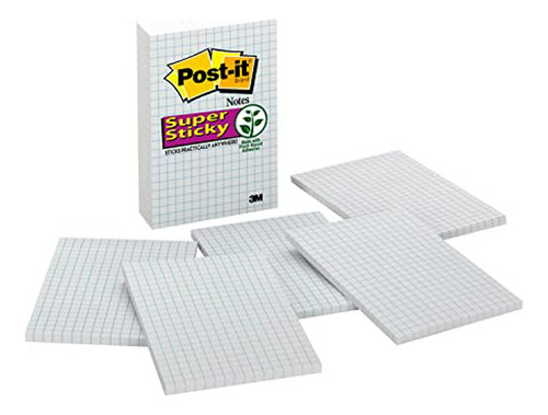 Notas Con Pegamento Post-it Recycled, De 4 X 6 PuLG., Colecc