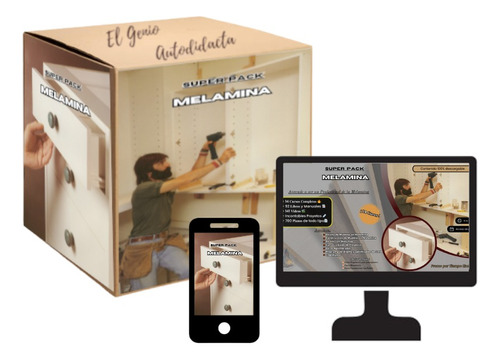 Superpack De Cursos De Construccion De Muebles En Melamina