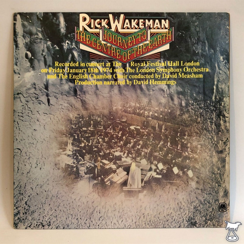 Lp Vinil Rick Wakeman - Journey To The Centre Of The Earth 