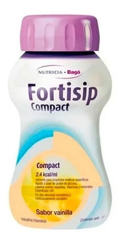 Fortisip Compact Vainilla Nutricion 125ml Nutricia Bago