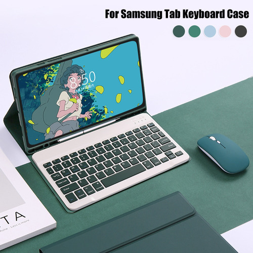 Funda Con Teclado Para Samsung Galaxy Tab S8+ 12.4inches