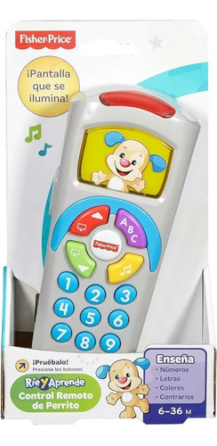 Control Remoto Fisher Price Para Bebes Con Luz Y Sonido