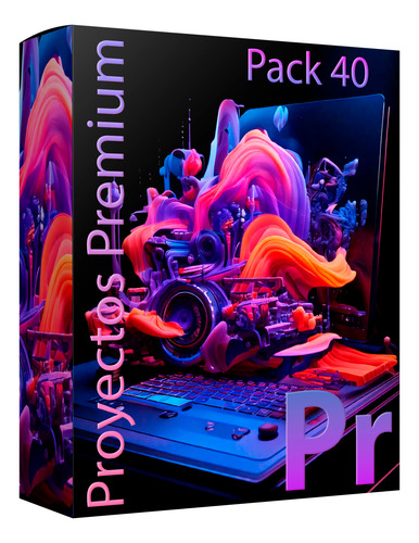 Proyectos Premiere Pro Compatibles - Pack 40 - Premium.