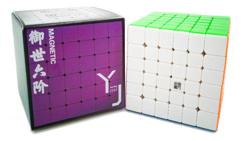 Cubo Rubik Yj Yushi 6x6 V2 Magnético Speed + Regalo