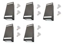 Comprar Aplique Pared Exterior Bidireccional Pack X5 + Lamparas Led