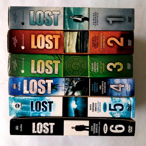 Serie Lost 1, 2, 3, 4 5 6 Temporadas. Originais