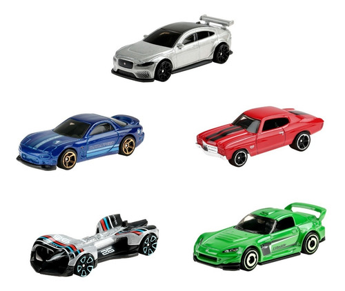 Hot Wheels Surtido Básico De Vehículos, Modelos Variables