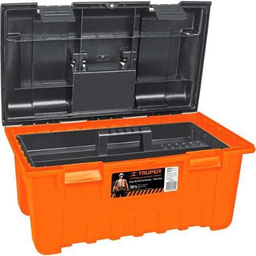 Caja De Herramientas (48x27x25) Naranja Truper Cha-19n G P