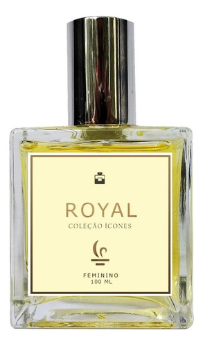 Perfume Feminino Chypre Royal Coleção Ícones 100ml