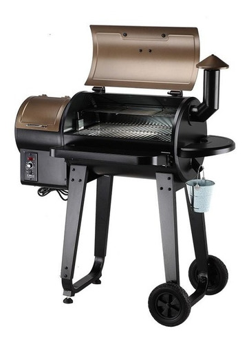 Parrilla Y Ahumador A Pellets De Madera Zgrill - 450a