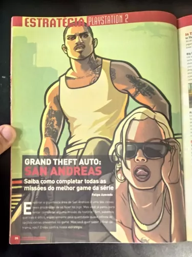 Revista Detonado Gta San Andreas