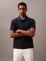Comprar Polo Calvin Klein Liquid Touch Hombre L Dark Sapphire