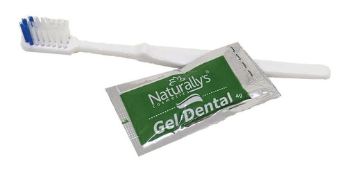 Kit Dental Escova E Creme Dental 4g - 500 Unidades