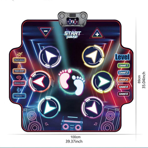 Dance Mat Challenge Mixer Playmat Para Edad De 3-4 6 7 5004