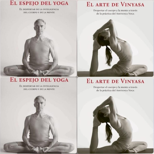 Lote X 2 Espejo Yoga + Arte De Vinyasa Freeman Hilo Ariadna 