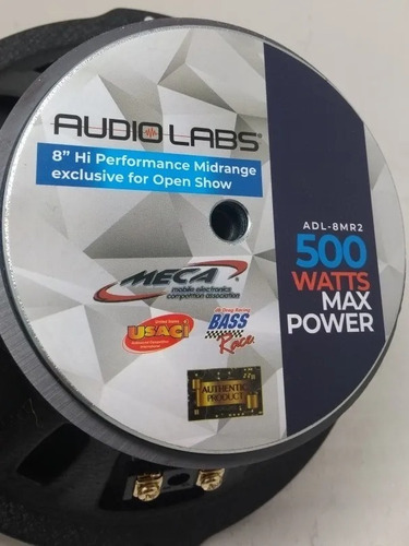 Medio Rango De 8 Open Show Spl 500w Max Audio Labs Adl-8mr2