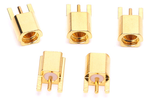 Conector Jack Hembra, Montaje En Pcb Con Soldadura Recta Gol