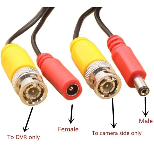 Imagen 4 de 6 de Cable Video 5 Mtr Cámaras Seguridad Cctv Dvr Balums Anera