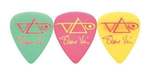 Pack De 3 Uñetas Ibanez B1000v Gpy Steve Vai Colores