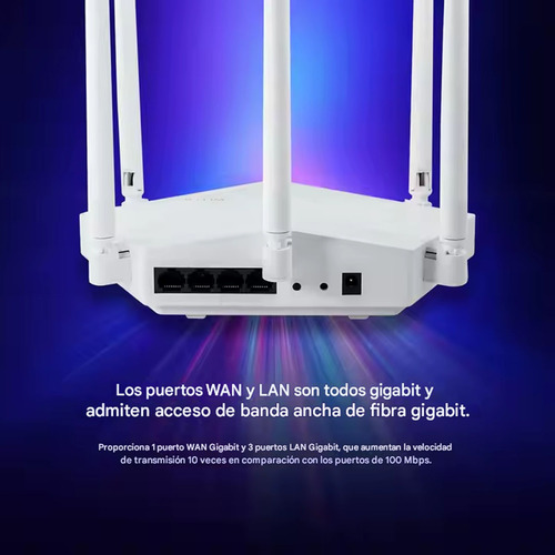 Router Ax3000 Wifi 6 Gigabit Dual Band 3000mbps Ep-rt2980