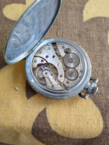 Antiguo Reloj De Bolsillo Marca Condal - Swiss Made - (Usado)