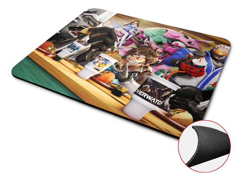 Mouse Pad Overwatch Personalizado