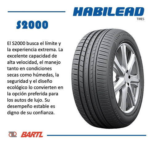 Cubierta 225/40/18 Habilead S2000 92 W Xl