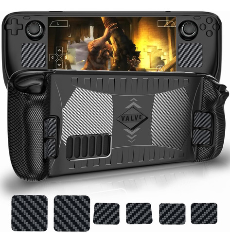 Funda Protectora Para Steam Deck, Funda De Silicona Suave, P