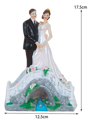 Estátua De Casal Engraçado Decoração De Mesa Figuras De