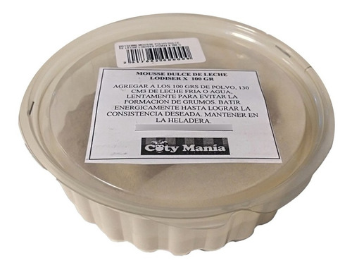 Mousse Polvo Dulce De Leche Lodiser 100g - Keuken