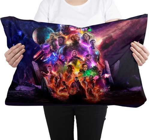Cojin Almohada Avengers Endgame Accion Poliester Hogar Diseño De La Tela Lisa