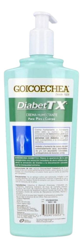 Goicoechea Diabetx Crema Envase De 400 Ml
