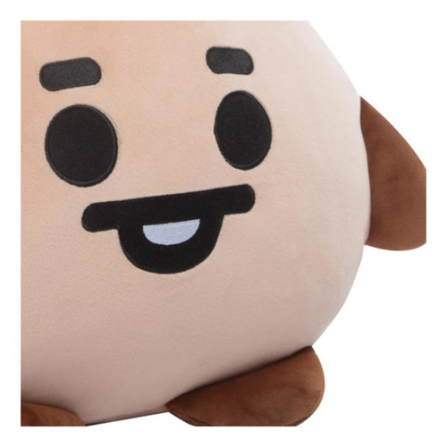 Peluche Bt21 Shooky Bts Suga 35 Cm K Pop Marrón Claro