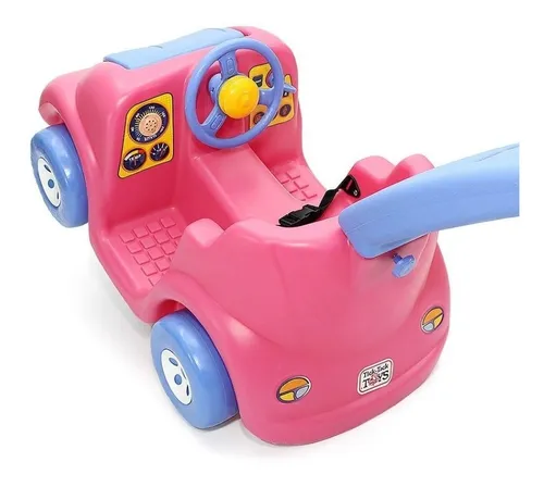 Carrito Montable Mini Car Vocho Convertible Push Car