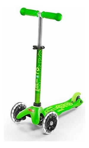 Scooter Mini Micro Deluxe Green Led