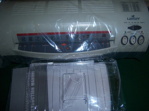 Emplasticadora Plastificadora Laminadora Lancer A4 Profes