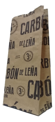 Bolsa De Papel Para Carbón F. Cuadrado 3kg 110grs X 600 Uni