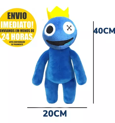 Boneco De Pelúcia Azul Babão Roblox Monstro Blue 40cm - Escorrega o Preço