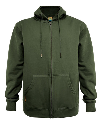 Polerón Con Capucha Y Cierre Ykk® Hombre Lingue Lenga®