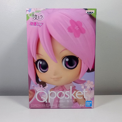 Imagen 4 de 6 de Figura Qposket Sakura Miku Vocaloid Versión A