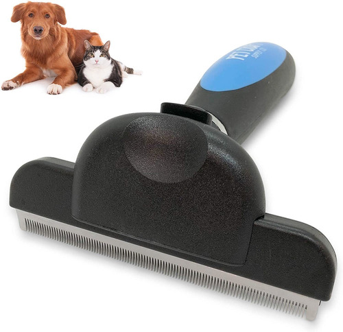  Selfcleaning Pet Grooming Hair Deshedding Brush Tool S...